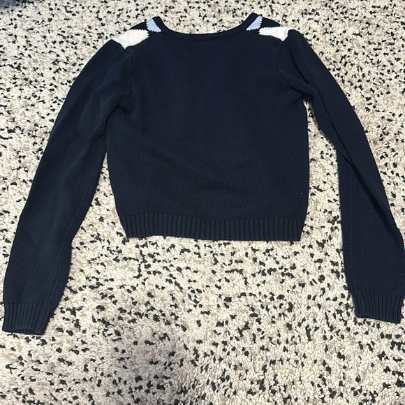 Brandy Melville argyle knit button up - Picture 2 of 4